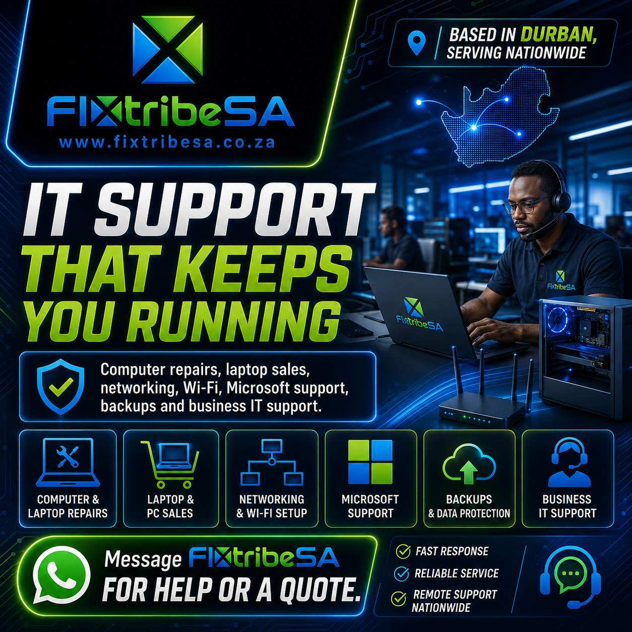 IT support and technology supply