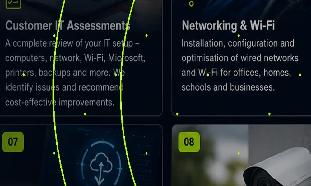 Wi-Fi and network installation service